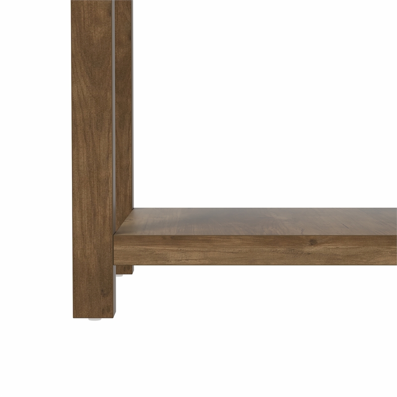 Hillsdale Milligan Wood Nightstand with 1 Drawer and Shelf Set of 2 Knotty Oak
