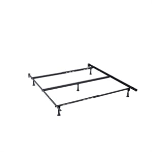 Hillsdale Premium Full Queen Metal Black Bed Frame