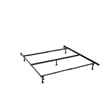 Hillsdale Premium Full Queen Metal Black Bed Frame