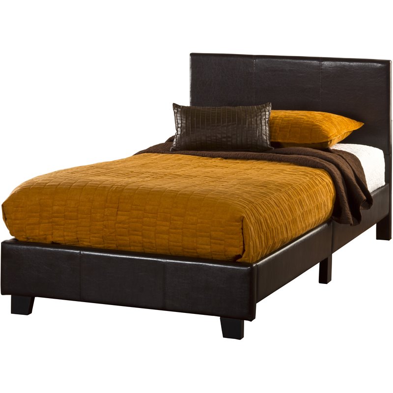Hillsdale Springfield Bed in a Box Twin Bed in Brown ...