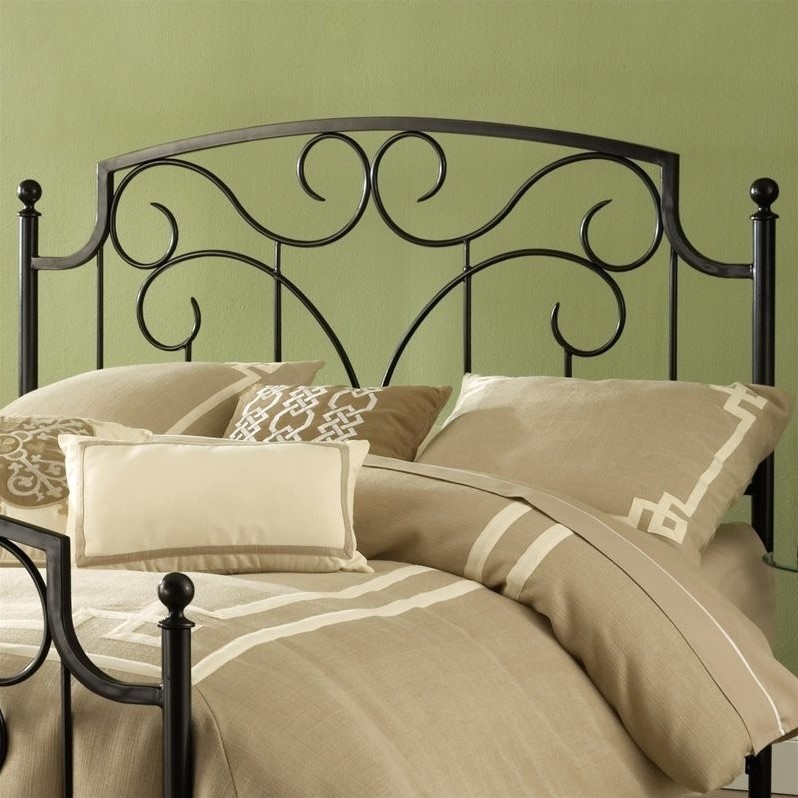 Hillsdale Cartwright Headboard in Magnesium Pewter - 1009-XX0