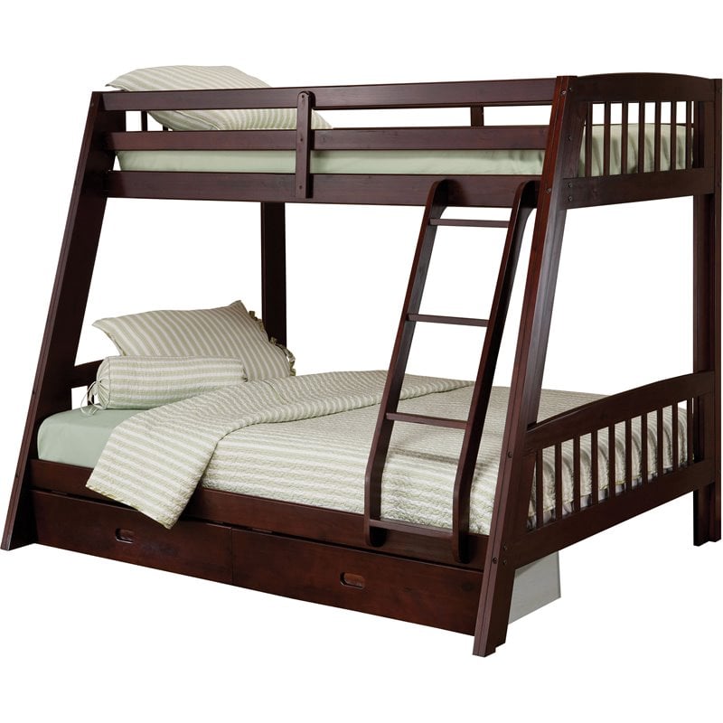 Hilale Rockdale Twin Over Full Bunk, Twin Over Full Bunk Bed Bedding Sets