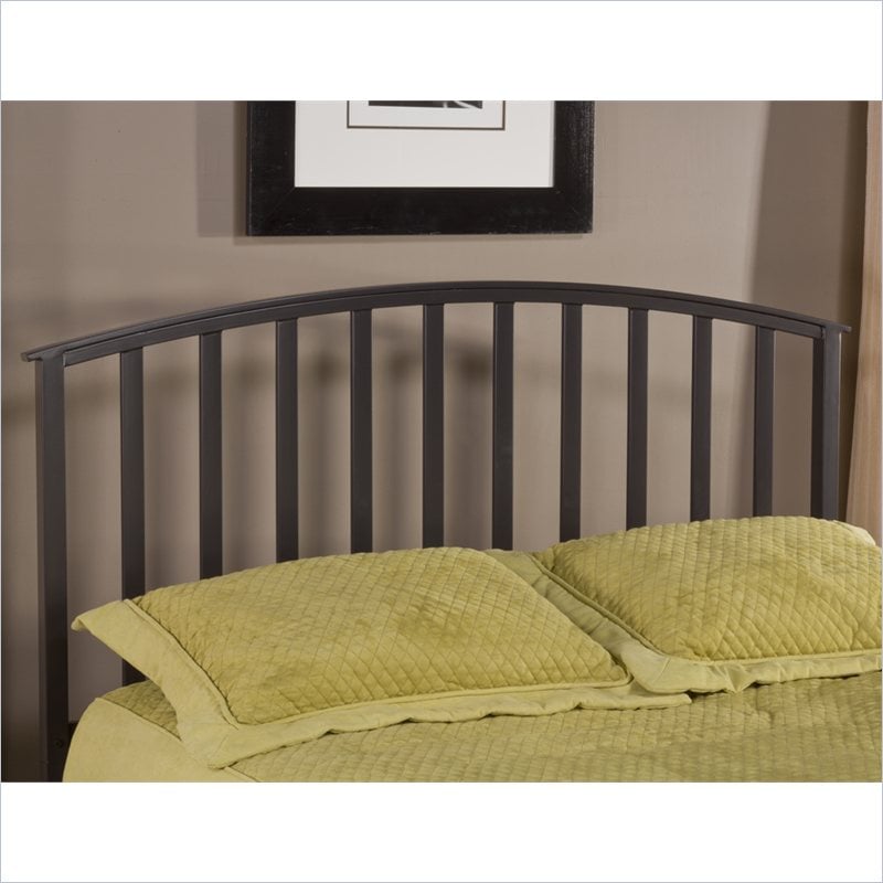 Hillsdale Apollo Headboard in Charcoal Black   1202HBR