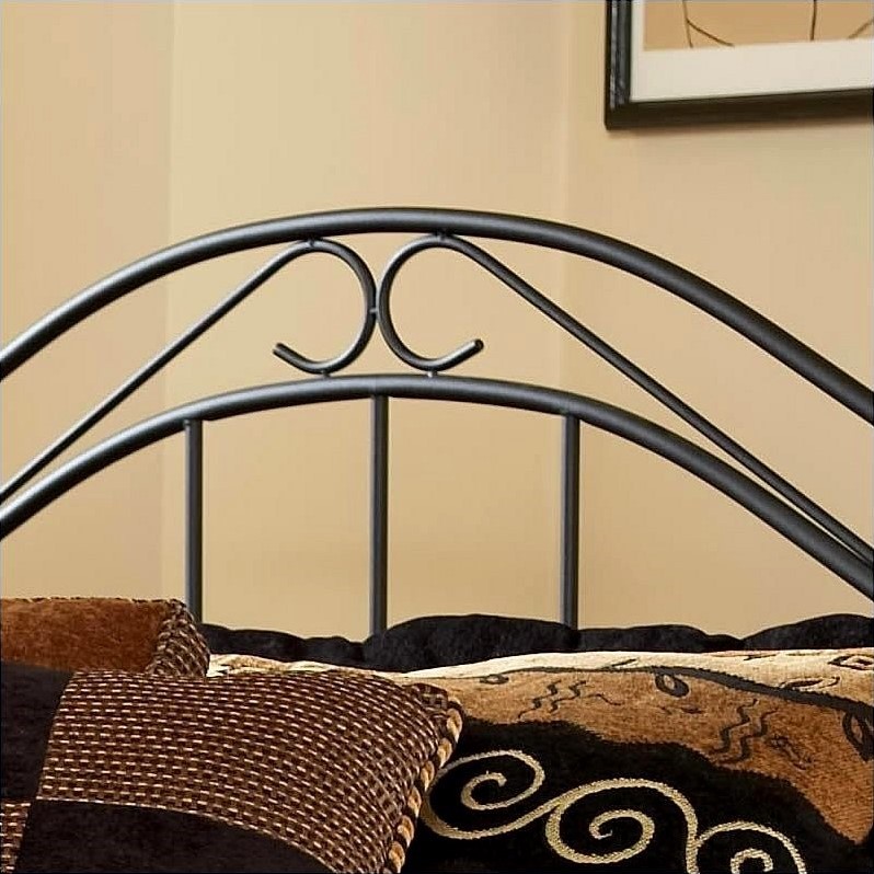 Hillsdale Winsloh Spindle Headboard in Black and Oak 164HX