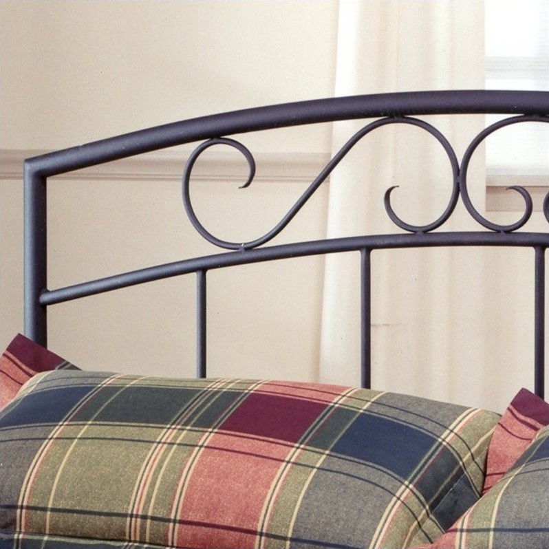 Hillsdale Wendell Spindle Headboard in Black 298X