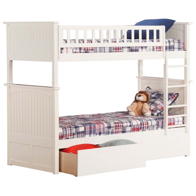 Atlantic Furniture Nantucket Urban Twin Over Storage Bunk Bed Image Is Loading Atlantic Furniture Nantucket Urban Twin Over Storage