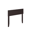 Orlando Twin Modern Wood Panel Headboard in Espresso