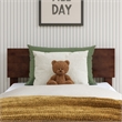 Orlando Twin Modern Wood Panel Headboard in Walnut