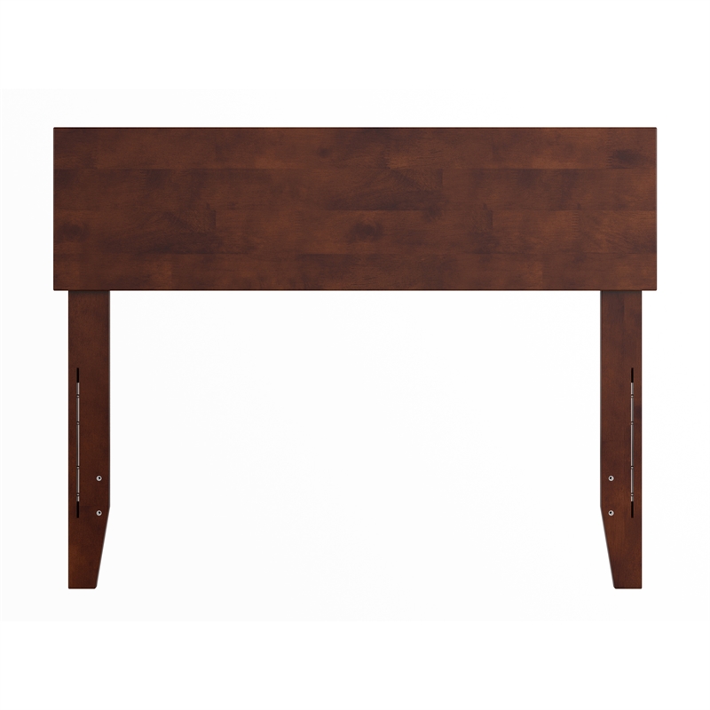 Orlando Twin Modern Wood Panel Headboard in Walnut