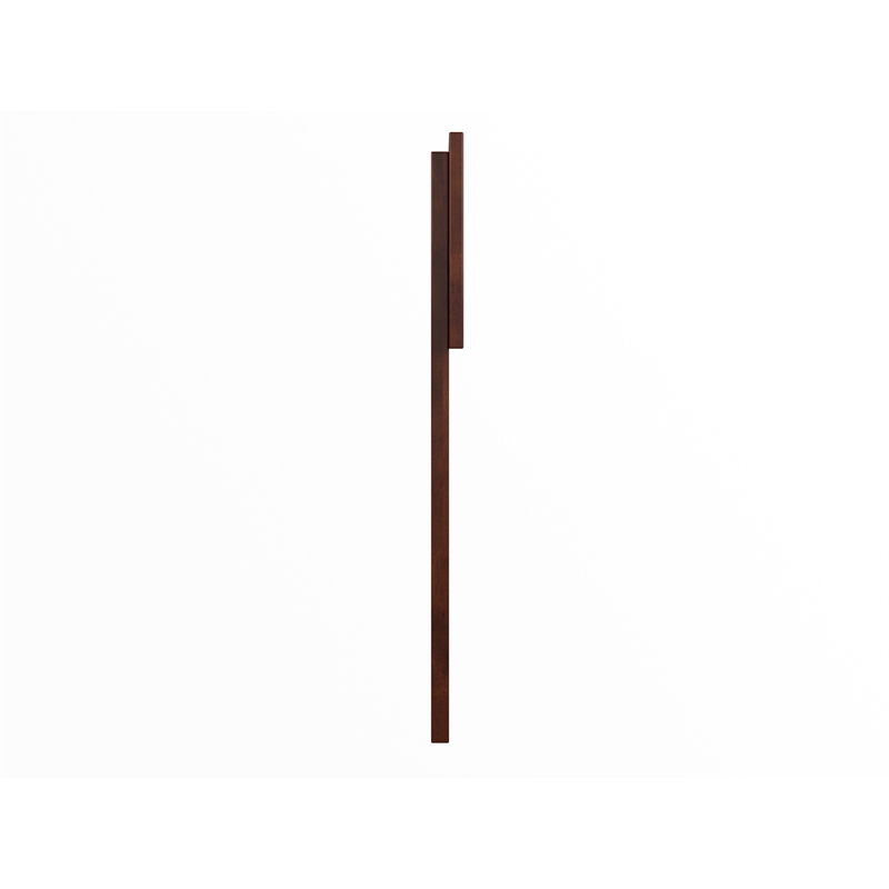 Orlando Twin Modern Wood Panel Headboard in Walnut