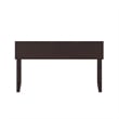 Orlando Full Modern Wood Panel Headboard in Espresso