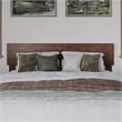 Orlando Full Modern Wood Panel Headboard in Walnut