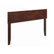 Orlando Full Modern Wood Panel Headboard in Walnut