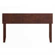 Orlando Full Modern Wood Panel Headboard in Walnut