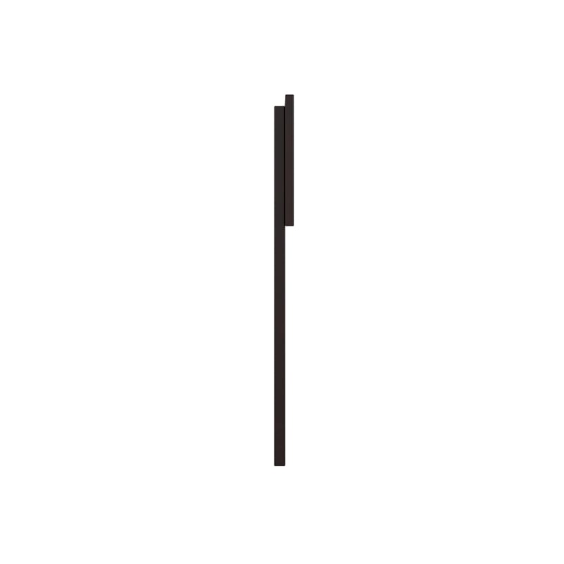 Orlando King Modern Wood Panel Headboard in Espresso