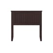 Nantucket Twin Wood Panel Headboard in Espresso