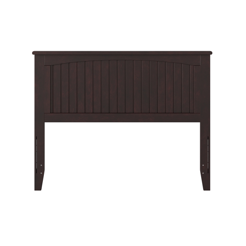 Nantucket Full Wood Panel Headboard in Espresso