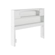 AFI Newport Full Wood Bookcase Headboard in White