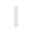 AFI Newport Full Wood Bookcase Headboard in White