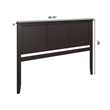 Madison King Solid Wood Panel Headboard in Espresso