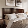 Madison King Solid Wood Panel Headboard in Walnut