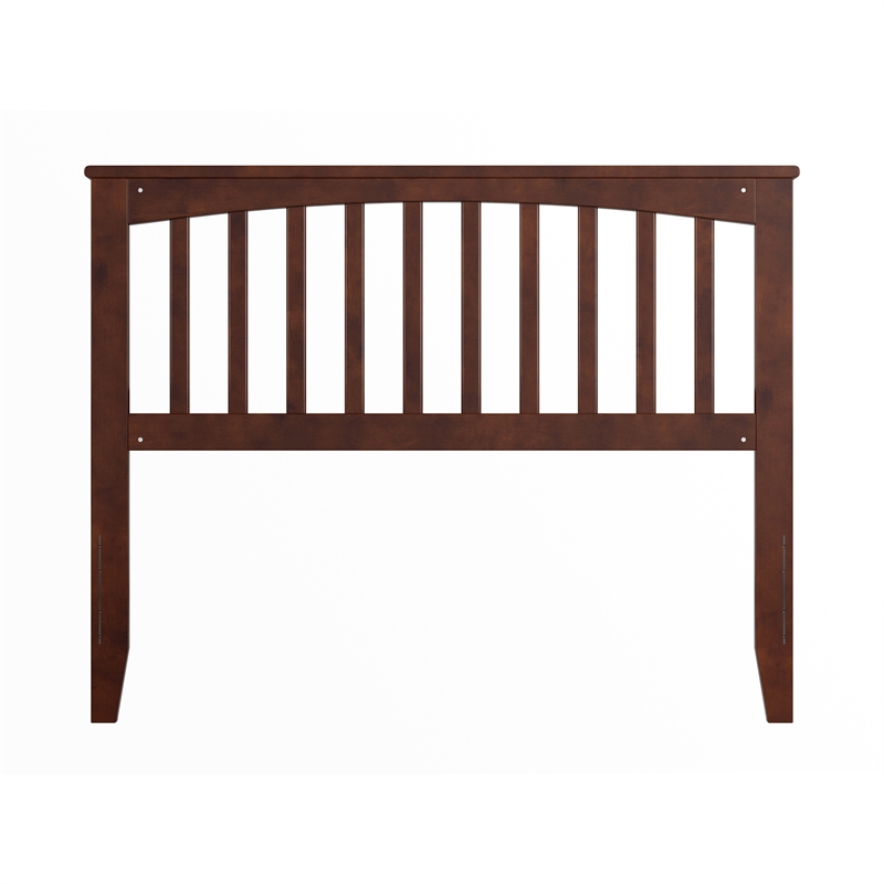 Mission Full Wood Headboard in Walnut
