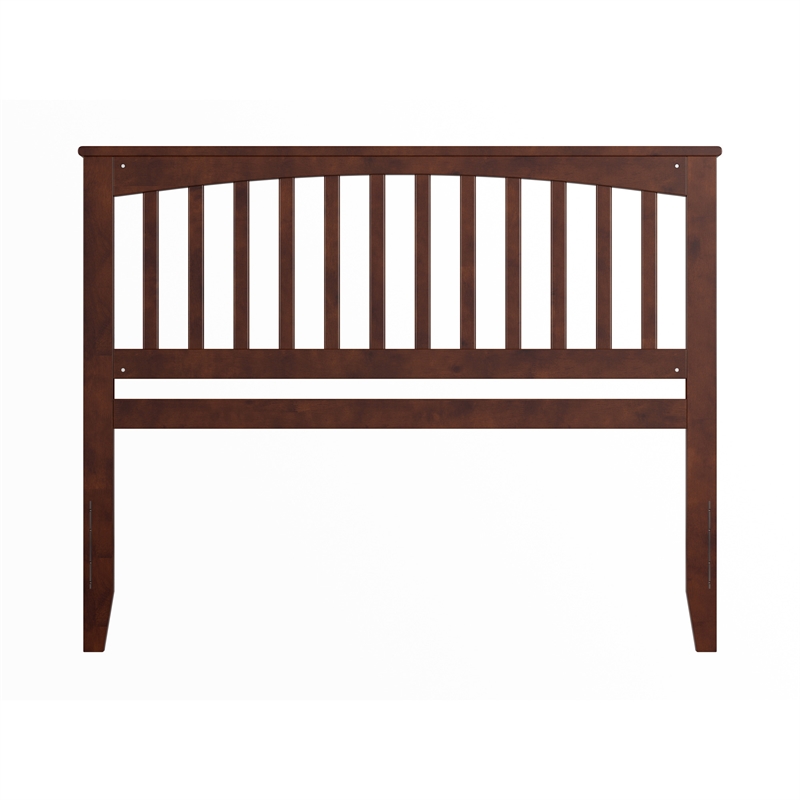 Mission Queen Wood Headboard in Walnut