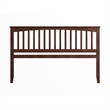 Mission King Wood Headboard in Walnut