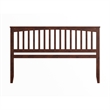 Mission King Wood Headboard in Walnut