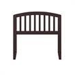 Richmond Twin Wood Headboard in Espresso