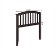 Richmond Twin Wood Headboard in Espresso
