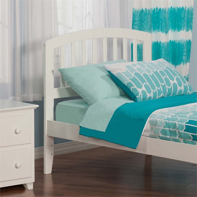 Atlantic Furniture Richmond Twin Spindle Headboard In White