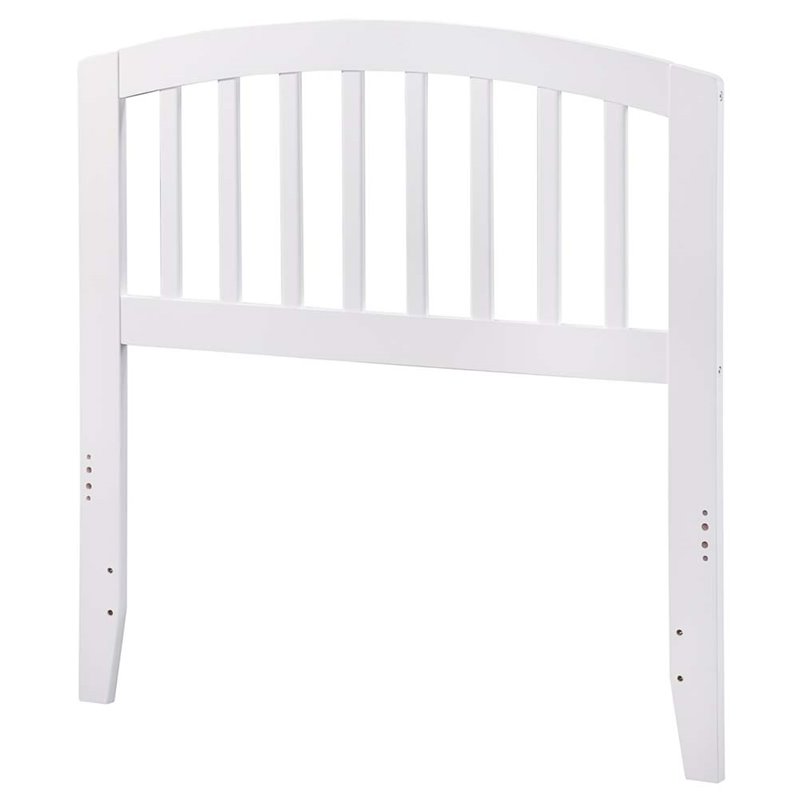 AFI Richmond Twin Spindle Headboard in White Cymax Business
