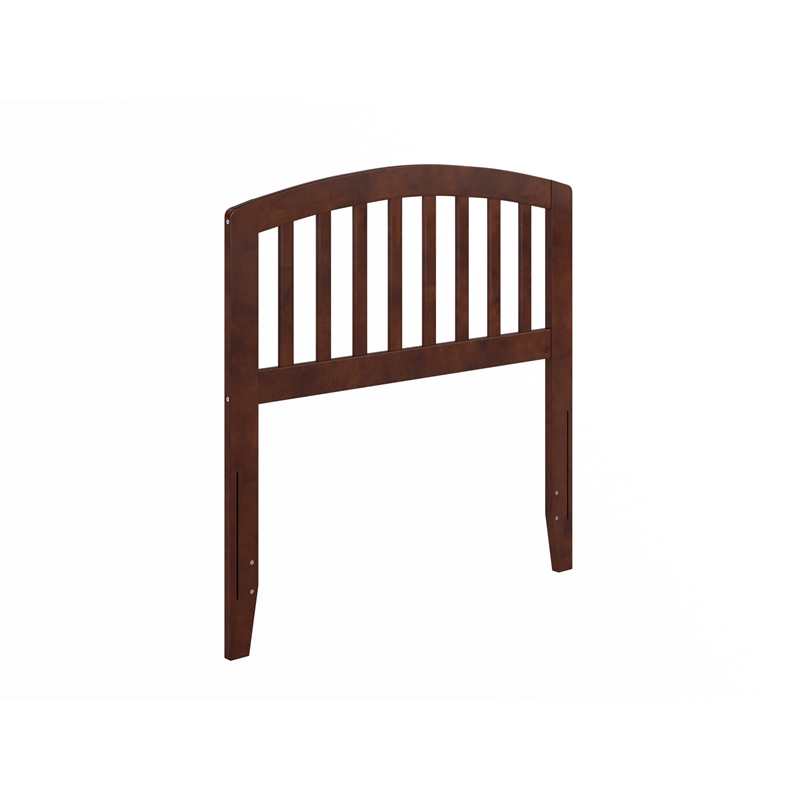 Richmond Twin Wood Headboard in Walnut