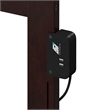 AFI Richmond Full Wood Headboard with USB Charging Station in Espresso