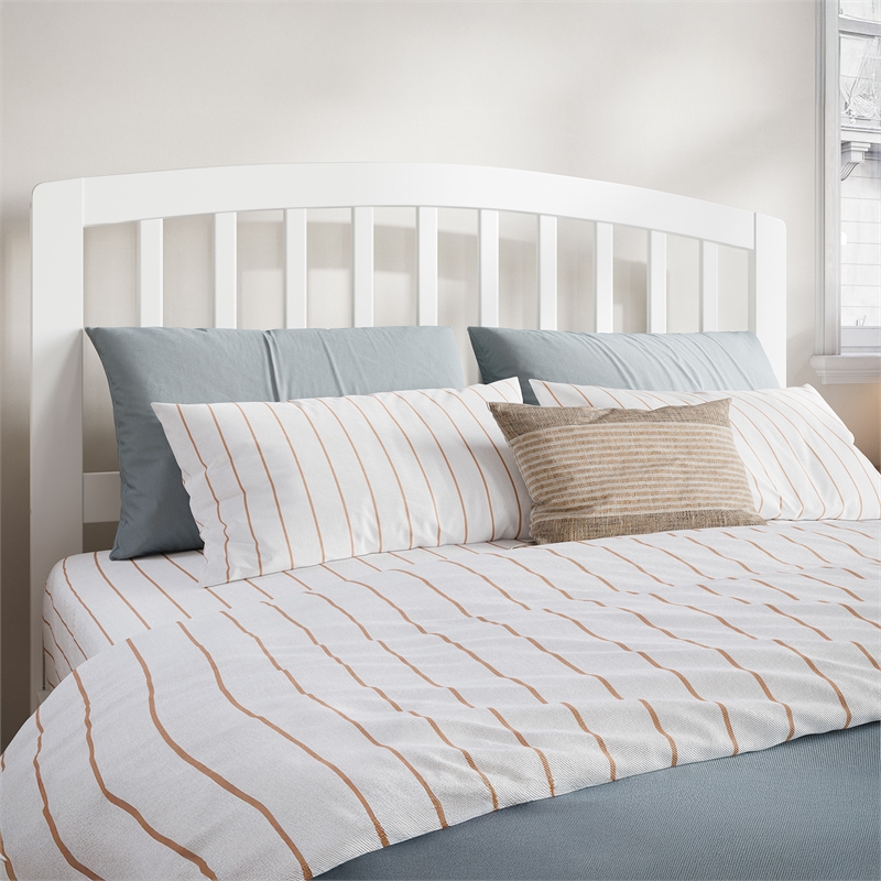 Richmond Full Wood Headboard in White