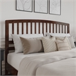 Richmond King Wood Headboard in Walnut
