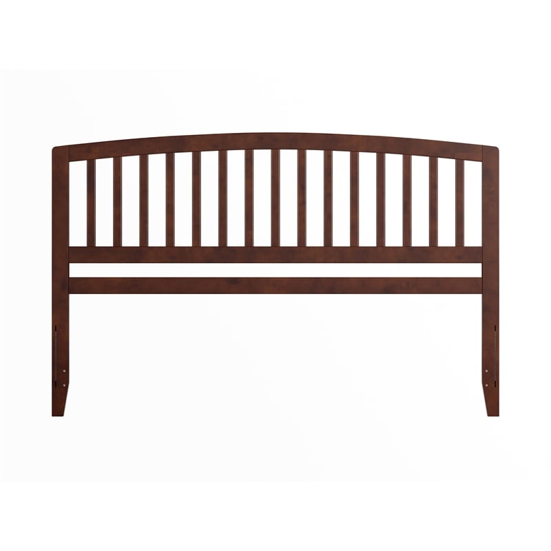 Richmond King Wood Headboard in Walnut