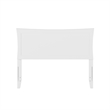 AFI Metro Full Wood Headboard with USB Charging Station in White