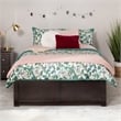 AFI Concord Full Solid Wood Platform Bed with Storage Drawers in Espresso