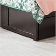 AFI Concord Full Solid Wood Platform Bed with Storage Drawers in Espresso