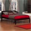 Orlando Full Solid Wood Platform Bed in Espresso
