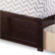 AFI Nantucket Twin XL Solid Wood Bed with Storage Drawers in Espresso