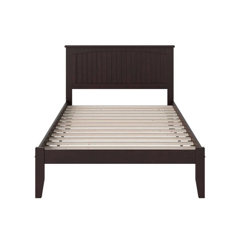 Nantucket Full Solid Wood Platform Bed in Espresso