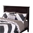 Nantucket Full Solid Wood Platform Bed in Espresso