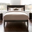 Nantucket Queen Solid Wood Platform Bed in Espresso