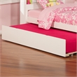AFI Newport Twin Solid Wood with Twin Trundle in White