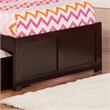 AFI Newport Twin Solid Wood with Storage Drawers and in Espresso