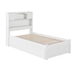 AFI Newport Twin Solid Wood with 2 Storage Drawers in White
