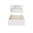 AFI Newport Twin Solid Wood with 2 Storage Drawers in White